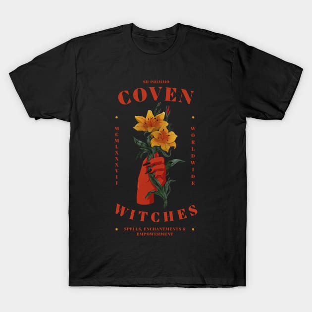 Coven Witches T-Shirt by Sr Primmo